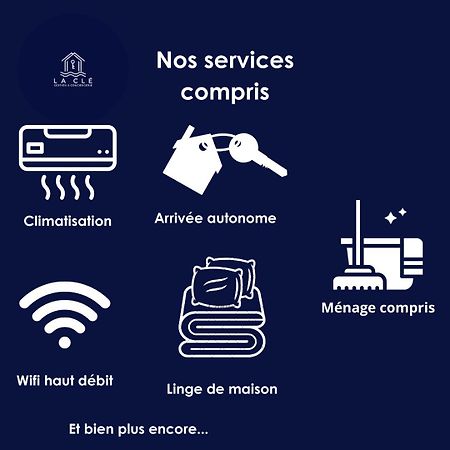 شقة La Cle - Climatisation - Wifi - Parking Gratuit A Proximite Hyères المظهر الخارجي الصورة